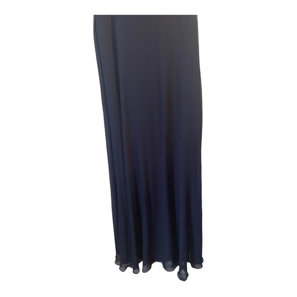 𝅺after Six Chiffon Gown in midnight - Picture 8 of 13